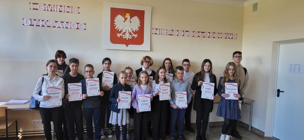 Historia i ortografia – I Gminne Dyktando Niepodległościowe