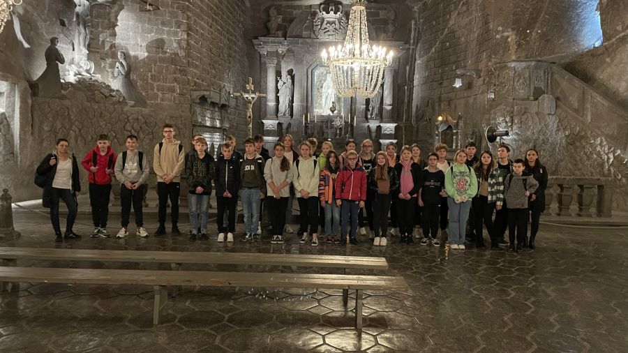 Wycieczka do Wieliczki w ramach projektu „Poznaj Polskę”
