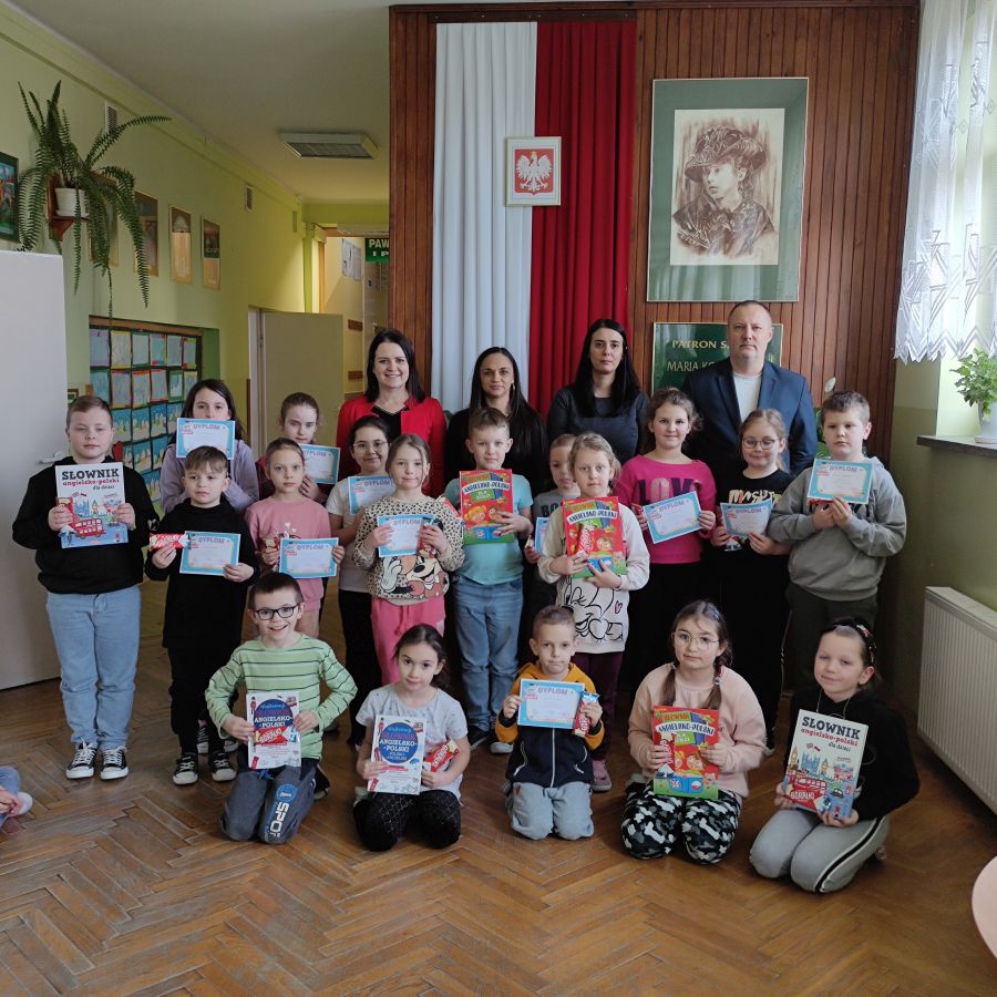 Konkurs dla klas I – III "Mój angielski słownik obrazkowy"