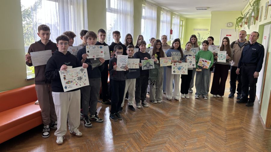 Konkurs "Zagrożenia w sieci"