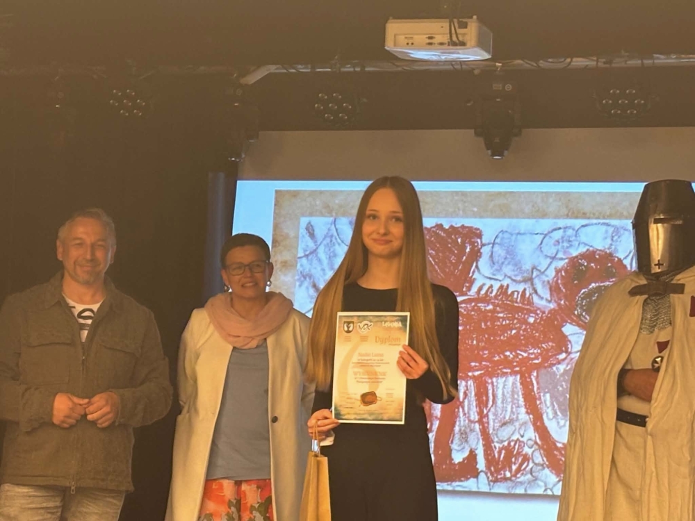 Sukces Nadii Liany w Powiatowym Konkursie Plastycznym "LEGENDA"